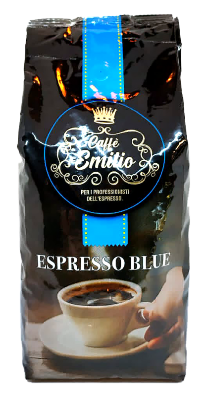 دان قهوه ی امیلیو اسپرسو ابی 1000 گرمی Emilio caffe ESPRESSO Blue