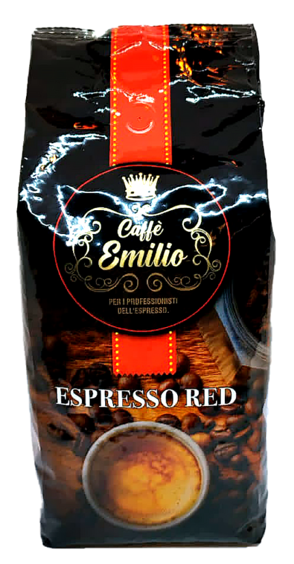 دان قهوه ی امیلیو اسپرسو قرمز 1000 گرمی Emilio caffe ESPRESSO RED